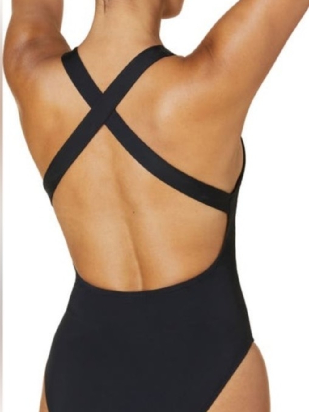 Andie Black The Tulum One-Piece Swimsuit New Size Large